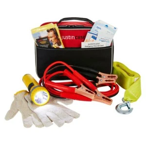 New Justin Case Auto Safety Roadside Assistance Kit w/ Free road assistance  - Picture 1 of 4