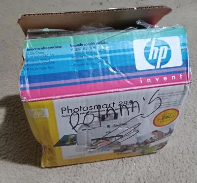 HP Photosmart 385 GoGo Compact Digital Photo Inkjet Printer New Open Box - Image 1 of 4