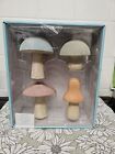 Tkmaxx Martha Stewart  Mushrooms Set Of 4 Seasonal Decor Easter Spring