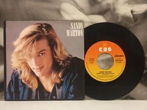 SANDY MARTON - EXOTIC AND EROTIC 7" 45 GIRI 1985 ITALO DISCO CBS A 6722 - Imagen 1 de 3