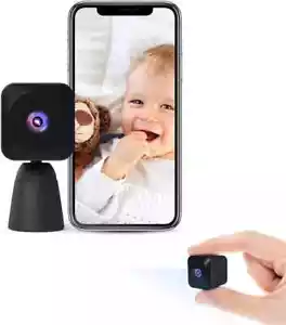 Mini Spion versteckte Kameras für Heimsicherheit 4K HD Weitwinkel drahtlos - Bild 1 von 6