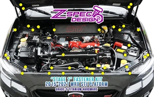 "Kit de sujetador de pernos de vestir® ""Etapa 1" ZSPEC para Subaru WRX & STI '15-21, grado- - Imagen 1 de 14
