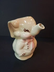 MCM Anthropomorphic Elephant With Pink Bow Creamer - Picture 1 of 15