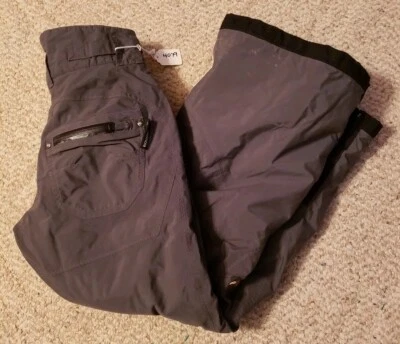 COLUMBIA Titanium Youth 10 12 OmniTech Waterproof Ski Snow Pants Gray 4079 - Image 1 of 4