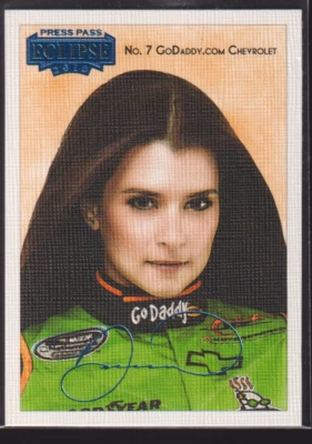 DANICA PATRICK #27 2010 Press Pass Eclipse NASCAR Blue Foil (Gallery Edition) RC - Image 1 of 2