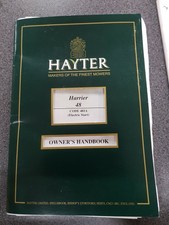 Hayter Harrier 40 Owners Manual 