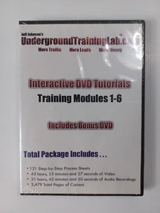 Jeff Johnson's Underground Training Lab Interactive DVD Training Modules 1-6 - Picture 1 of 3