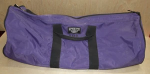 Vintage Lands End Lighthouse Nylon Zip Around Duffel Weekender Bag, Made In USA - Picture 1 of 5