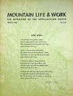 Vtg Spring 1966 Mountain Life and Work The Magazine of the Appalachian South 
