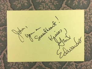 Gail Edwards - It's a Living - Get Crazy - Amazing Stories - handsigniert 1983 - Bild 1 von 2