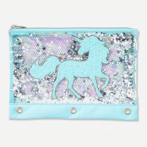 Justice Unicorn Sequin Shaky Pencil Case | eBay
