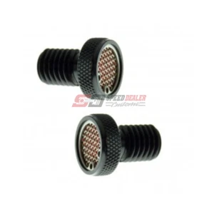 Head Breather Bolts Kit for Harley Evo Sportster Dyna - Black Aluminum - Picture 1 of 1