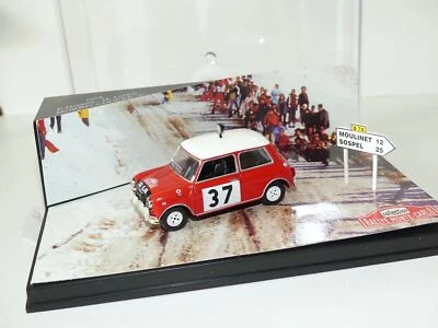 AUSTIN MINI COOPER S N°37 RALLYE MONTE CARLO 1964 HOPKIRK VITESSE VMC02 1:43 1er - Photo 1/2