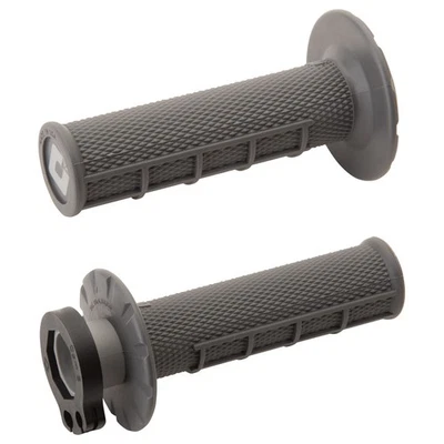 Odi V2 Half Waffle MX Lock-On Grips Graphite For KAWASAKI KX450SR 2022 Foto 1 de 4