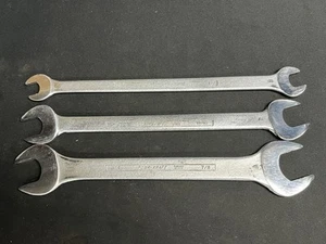 Vintage 3 Stck. Powr Kraft Stößel Schraubenschlüssel, 7/16”-7/8”, USA - Bild 1 von 9