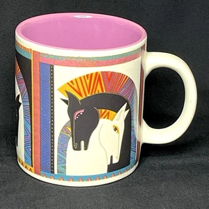 Laurel Burch Wine Things Embracing Horses Mug 2004 Coffee Tea Sonoma - Picture 1 of 7