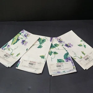 Waverly Garden Room Sweet Violets Dinner Napkins/ Set Of 4 New with Labels USA - Picture 1 of 6