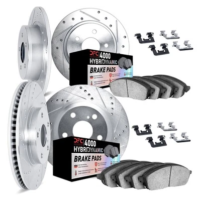 For Mercedes-Benz SL320 94-95 Brake Kit DFC Drilled & Slotted Front & Rear Brake Foto 1 de 4