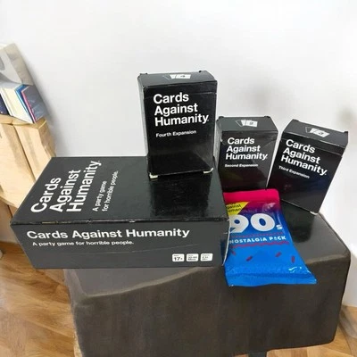 Cards Against Humanities Game + 2-43 And 90s Expansions - Image 1 of 3