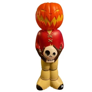 Nightmare Before Christmas Pumpkin King Jack Blow Mold LightUp Decor 36" - Picture 1 of 13
