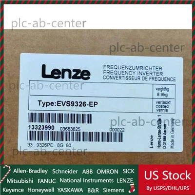 1PC NEW Fast Shipping EVS9326-EP Sealed Original Lenze Servo Inverter - Image 1 of 4