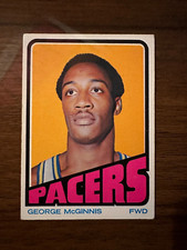 1972-73 Topps George McGinnis Rookie Card #183 RC Indiana Pacers