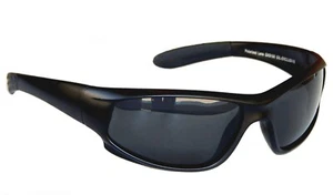 Sportbrille Sonnenbrille Radbrille Bikerbrille Schwarz Black verspiegelt M2 - Imagen 1 de 3