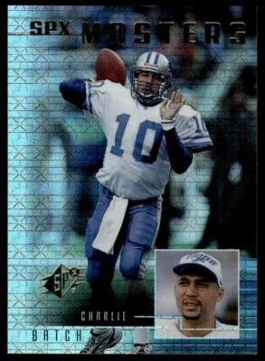 1999 SPx Masters Charlie Batch Detroit Lions #M9 R40 - Image 1 of 2
