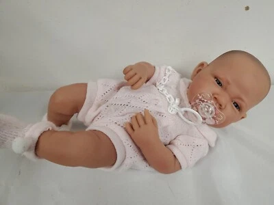 MUÑECA BEBÉ RECIÉN NACIDO Niña Anatómicamente Correcta por Antonio Juan 13" VINILO Foto 1 de 4