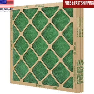 20x25 MERV 1 Air Filter 4 Pack Furnace AC Protection Standard Grade 30 Day Use - Picture 1 of 8