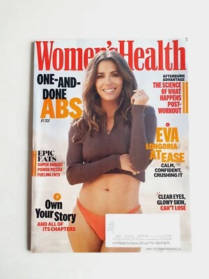 Women's Health Magazine Eva Longoria March, 2022 One and Done Abs Workout. Foto 1 de 2