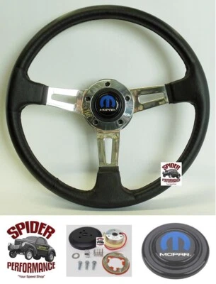 1970-1987 Dodge D pickup B van steering wheel 2WD 14" GT TOURING - Image 1 of 4