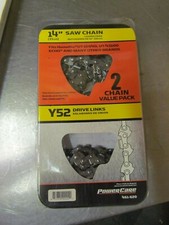 New 2 Pack PowerCare 461-620 Chain Echo, Homelite, Poulan Y52 DL See PICS. 14"
