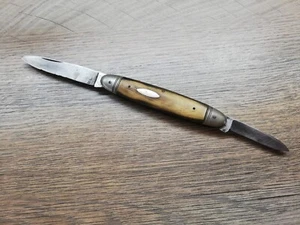 VTG WW1 WW2 GERMAN GOTTLIEB HAMMESFAHR SOLINGEN FOCHE Pyramid Cross POCKET KNIFE - Picture 1 of 13