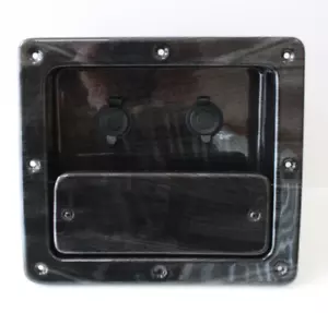 Marinco Dual USB Charging Port and 12v Plug Marine Iphone Android Tablet Storage - Foto 1 di 11
