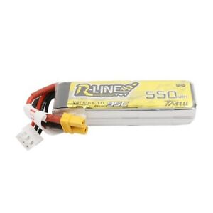 Tattu R-Line 550 mAh 95C batteria Lipo 2S XT30