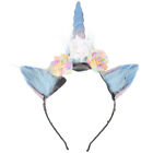  Halloween Headband Hairband Glitter Unicorn Horn Kids Accessories
