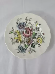 Plato de pan y mantequilla floral Johnson Brothers Sheraton 6 1/4" - Inglaterra - ENVÍO GRATUITO - Imagen 1 de 5