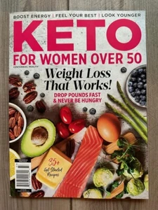 2023 KETO für FRAUEN ÜBER 50 DIÄT Magazin 98 Seiten GEWICHTSVERLUST, DER FUNKTIONIERT Drop Pfund - Bild 1 von 1