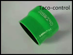 Green 3"- 3.25" 76mm to 83mm Straight Reducer Intercooler Joiner Silicone Hose - Foto 1 di 7