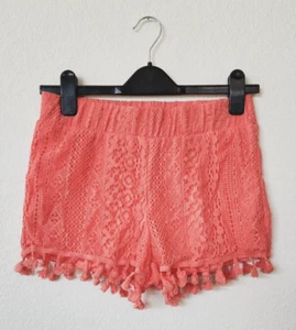 Urban Outfitters Shorts New Size Small XS Crochet Fringe Coastal Granny Boho - Picture 1 of 3