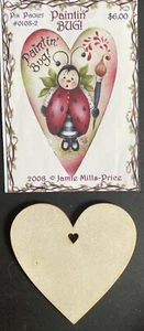 Mini 4" Pin Tole Pattern Packet + Supplies: Paintin' Bug by Jamie Mills Price - Picture 1 of 2