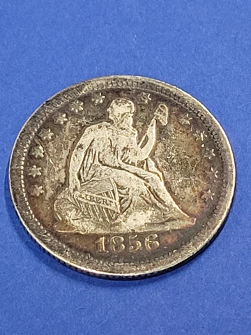 1856 Seated Liberty Quarter Cover