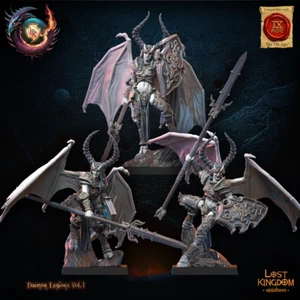 Furies: Lost Kingdom Miniatures Warriors of the Dark Gods Resin 3D Print - Picture 1 of 1