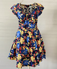 Anthropologie Plenty By Tracy Reese Cap Sleeve Floral Dress-Size 6