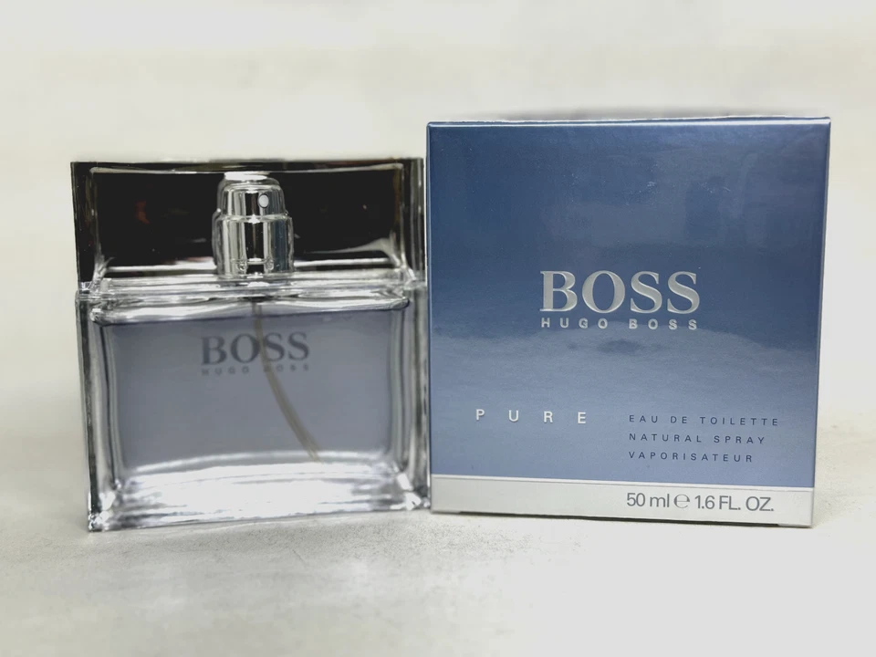 Boss Pure de Hugo Boss Eau de Toilette para Hombre 50 ml/1,6 OZ Spray Descontinuado Foto 1 de 3