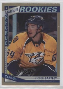 2013-14 O-Pee-Chee Marquee Rookies Rainbow Foil Victor Bartley #533 Rookie RC