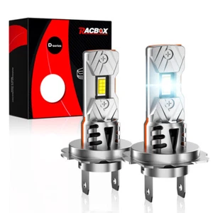 H7 LED Headlight Bulbs Conversion Kits High Low Beam 6000K White Super Bright - Picture 1 of 11