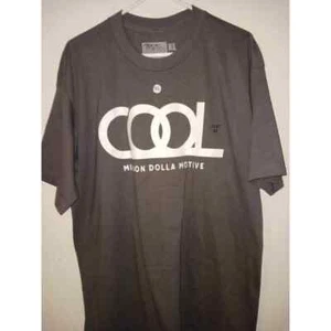 Million Dolla Motive T-Shirt Mens XL Black Short Sleeve Logo Graphic Print (TTT) - Picture 1 of 2