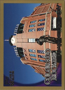 2010 (ROCKIES) Topps Gold Border #329 Colorado Rockies /2010